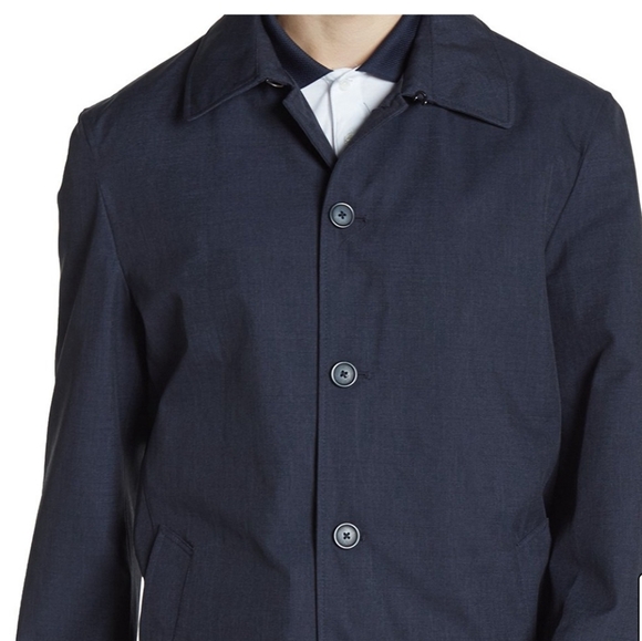 Tommy Hilfiger Mens Water-Resistant Trench Coat - Picture 3 of 14